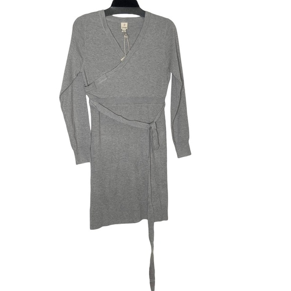 IJOAH grey sweater dress with long sleeves NWT. Size M - Picture 1 of 6